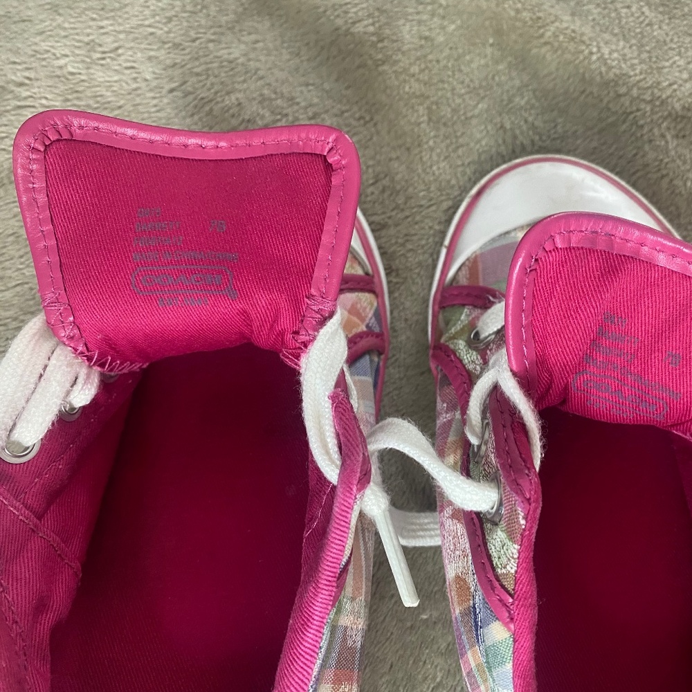 Pink Coach Loafers - Picture 5 of 8